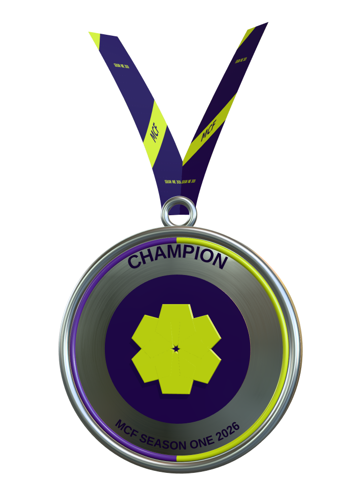 MCF Champion medal